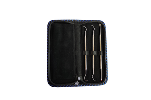 DÉTARTREUR À MAIN D'INSTRUMENTS DENTAIRES DE HAUTE QUALITÉ S.S MADE-ENSEMBLE DE 3 PIÈCES (EN STOCK) - Product Image 3