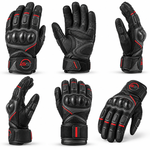 Guantes de Motocicleta Unisex Hechos con Material Resistente, Ofrecen un Ajuste Cómodo, un Agarre Firme e Ideales para Conducir - Product Image 6