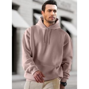 Moda de lujo 100% algodón ajustado polar Sudadera con capucha diseño peso pesado sudaderas con capucha fabricantes logotipo personalizado liso sudaderas con capucha hombres 2025 - Product Image 3