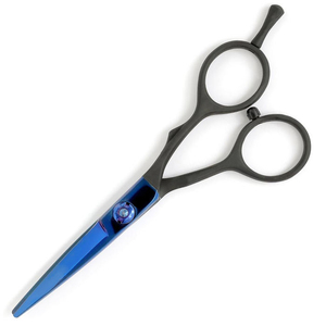 Offre Spéciale Premium japonais 440C Super acier inoxydable coupe de cheveux ciseaux ensemble droitier pointe de lame tranchante pour barbiers - Product Image 4