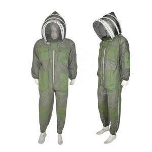 Traje Profesional de Apicultura para Apicultores, Overol de Apicultura de Algodón para una Cría de Abejas Segura y Uso en Exteriores - Product Image 4