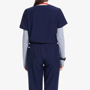 Fabricación Big & Tall Scrubs Uniformes Conjuntos Flacos Scrub Pants Uniforme médico Mujeres Scrub Set Medical Enfermería Uniformes Conjuntos - Product Image 5