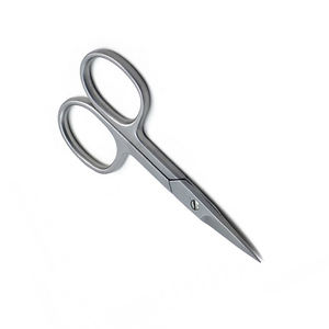 Ciseaux à ongles en acier inoxydable sur mesure de 4 pouces, lame incurvée, soins de manucure, outils de pédicure, pointe arrondie pour l'art des ongles - Product Image 4