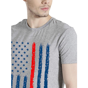 เสื้อยืดคอกลมแขนสั้นสำหรับผู้ชายเสื้อกีฬาลำลองออกแบบได้ตามต้องการสำหรับฤดูร้อน - Product Image 3