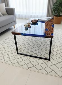 Sceau en agate poli artisanal, décoration de luxe pour la maison, motif floral religieux, résine, artisanat de table, style exquis - Product Image 2