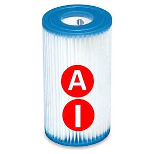 Cartucho de Filtro para Piscina Intex 29000 y 59900, Compatible con Bestway SPM245 San Marco, Tipo A, 1 Pieza - Product Image 1