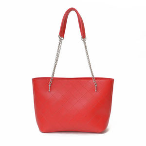 Bolso de mano para mujer con dos correas de cadena, bolso de mano de gran capacidad personalizable espacioso, hecho de cuero genuino duradero, resistente al agua - Product Image 2