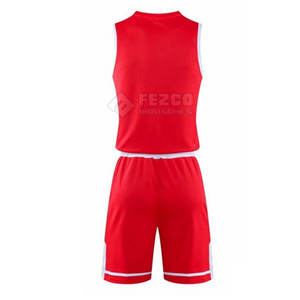 Uniforme de basket-ball respirant Offre Spéciale avec logo personnalisé et nom de l'équipe Ensembles grande taille Prix de gros Concevez votre propre uniforme - Product Image 2