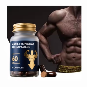 Cápsulas de extracto de raíz de Maca con etiqueta personalizada OEM/ODM para suplementos de fuerza de resistencia para hombres, suplemento sanitario Tongkat Ali - Product Image 5