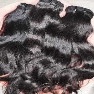 ชุดผมมนุษย์แบบสองชั้นเครื่องม้วนผมอินเดียแบบไม่ฉีกขาด - Product Image 1