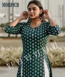 Wanita India Pakistan siap dibuat Salwar Kameez gaya modis gaun Pakistan elegan jual panas siap dibuat Salwar Kameez
