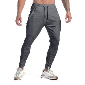 <b>Men's</b> Casual Spring Fitness <b>Joggers</b> Lightweight Quick Dry Gym Pants Elastic Mid Waist High Breathable Slim Design for Running - Product Image 6