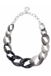 Collier en résine fait main de haute qualité pour femmes, style ange, collier à maillons épais, chaîne de déclaration, bijoux de mode pour mariage et fête - Product Image 4