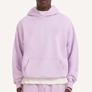 เสื้อฮู้ดโอเวอร์ไซส์สำหรับผู้ชายแขนยาวผ้าฝ้ายมีฮู้ดผ้าฟลีซเสื้อฮู้ดลำลองเสื้อฮู้ดสีดำแบบ100% - Product Image 5