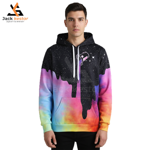 Sudadera con Capucha Extra Grande para Hombre, con Cierre, Diseño Gráfico, Logotipo Personalizado Bordado, Tela de Felpa Ecológica, Venta al por Mayor - Product Image 1