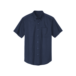 Camisa transpirable de manga corta para hombre hecha a mano con un diseño informal moderno, tela suave, costura elegante, de alta calidad y ropa adecuada - Product Image 4