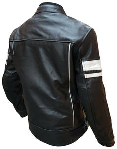 เสื้อแจ็คเก็ตหนังสำหรับขี่มอเตอร์ไซค์ผู้ชาย แจ็คเก็ตนักขี่มอเตอร์ไซค์ทันสมัยสำหรับผู้ชาย ผู้จำหน่ายขายส่ง 2026 ทุกฤดู - Product Image 6