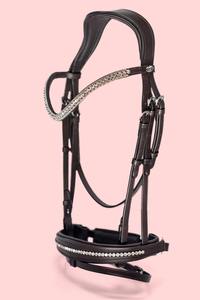 Fabricant vente cheval bride cristaux intelligents étincelles Blings pas de traction équitation outils pleine taille anglais cheval course bride - Product Image 4