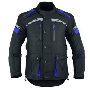 Venta caliente chaqueta de cuero transpirable OEM personalizado chaqueta de cuero de la motocicleta - Product Image 1