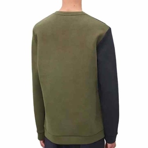 Sweat-shirts en molleton personnalisés de qualité supérieure pour hommes, pour l'hiver, vente en gros d'usine, service de conception avec impression en relief, teinture unie - Product Image 3