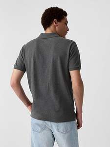 Polo de golf élastique extensible de haute qualité, imprimé de logo personnalisé OEM, chemises polo de golf à fleurs par sublimation - Product Image 3