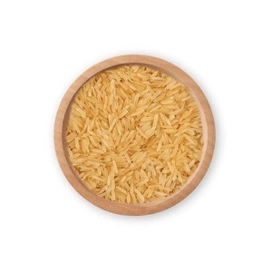 Arroz Pusa Basmati Golden Sella de grano largo de calidad superior, textura seca y dura con aroma rico y tamaño consistente - Product Image 3