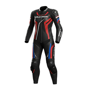 Trajes de moto de piel de vaca hechos a medida precio al por mayor cómodo traje de carreras de coches transpirable para mujer - Product Image 2
