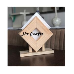 Servilletero de forma Rectangular de madera con caja de pañuelos de la mejor calidad para uso en decoración de fiesta de boda - Product Image 3