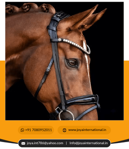 Bride de cheval réglable en cuir véritable Vente en gros Brides occidentales pliables pour l'équitation pour les propriétaires de chevaux - Product Image 3