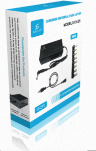 Caricabatterie Universale per Laptop 96W con Uscita DC Variabile 12-24V, 8 Punte, Materiale PC, Connessione Plug-In - Product Image 5