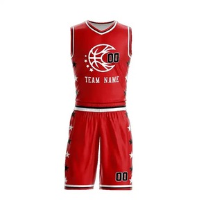 Mejor venta al por mayor de los hombres de baloncesto Jersey uniforme Bsci poliéster ropa deportiva transpirable conjuntos - Product Image 2