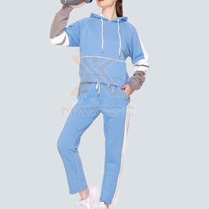 Trajes Deportivos para Mujer Hechos Profesionalmente en Grandes Cantidades, Servicio OEM, Último Estilo, Traje Deportivo de Algodón para Mujer - Product Image 5