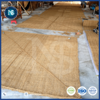 Voile d'ombrage/parasol en fibre de coco brute écologique sur mesure, durable, pour espaces extérieurs, fabriquée au Vietnam, taille personnalisée, vente en gros