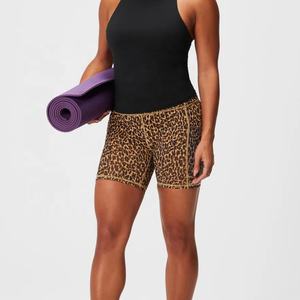 Custom Logo Printing Sportswear Breathable Yoga <b>Shorts</b> Gym Fitness <b>Women</b> Running Active Wear Gym <b>Short</b> <b>Women's</b> - Product Image 1