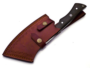 Cuchillo de cocina japonés superior forjado a mano verduras rebanar cuchillo para picar al aire libre Picnic Camping cuchillos con funda - Product Image 3