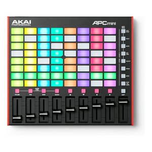 Contrôleur DJ APC Mini Mkii Noir et Rouge 1070006740 - Product Image 1