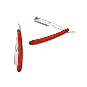 Navaja de Afeitar Clásica para Hombre, Cuchilla de Afeitar Manual de Doble Filo, para Salón o Uso Doméstico, para Dar Forma a la Barba - Product Image 1