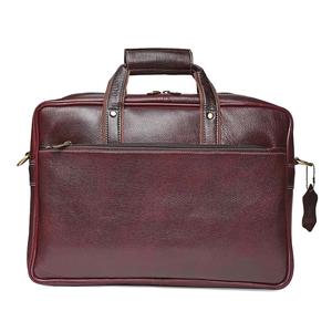 Sac fourre-tout élégant en cuir marron chary pour ordinateur portable Matériaux durables pour la fabrication de bagages - Product Image 6