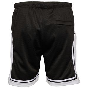 Ropa de calle de poliéster sólido con logotipo OEM, pantalones cortos de gimnasio de talla grande en blanco, pantalones cortos de secado rápido transpirables de verano para hombre de malla personalizada de baloncesto - Product Image 2