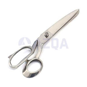 Ciseaux de tailleur en acier inoxydable robuste, ciseaux à tissu tranchants pour la couture, la confection et l'industrie du vêtement - Product Image 6