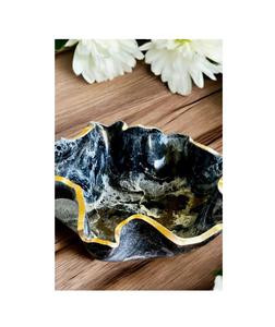 Handmade decorative <b>resin</b> bowl <b>for</b> serving snacks fruits salads centerpiece <b>table</b> kitchen modern home decor - Product Image 6