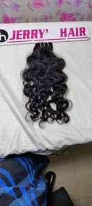 Extensions de cheveux humains vierges non traités, mèches de cheveux indiens bruts alignés sur les cuticules, double trame, qualité Remy, prix de gros - Product Image 4