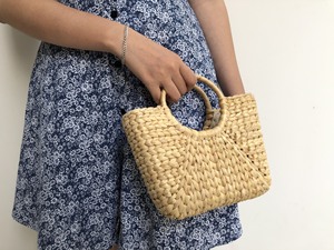 Vietnam Wholesaler Natural Water Hyacinth Women Bags <b>Summer</b> <b>Handbags</b> Fashion Accessories OEM ODM Custom - Product Image 5
