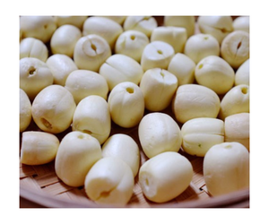 Bocadillo de semilla de loto blanco listo para comer de alta calidad de Vietnam loto seco saludable con queso picante deliciosos veganos saludables suaves - Product Image 1