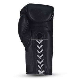 Guantes de combate personalizados profesionales para Kickboxing y entrenamiento de lucha Guantes de boxeo de cuero PU cómodos - Product Image 6