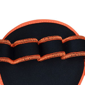 Coussinets de prise en main confortables pour hommes, en cuir avec logo personnalisé et impression d'haltérophilie - Product Image 5