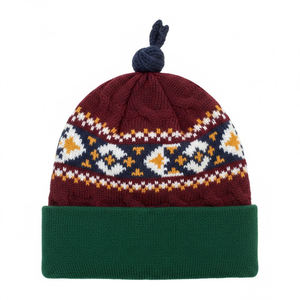 Gorro de Punto Personalizado |   Gorro de Invierno Cálido al por Mayor |   Gorro de Calavera Unisex de Moda, Fabricante de Gorros Jacquard - Product Image 1