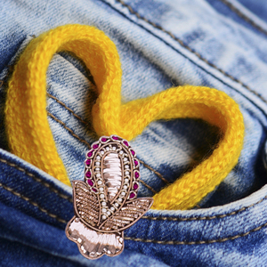 Personnalisé Fabriqué À La Main 3D Strass Fleur Designs Unique En Forme De Perles Patches Cristal Pierres Broderie Patches Décoration - Product Image 2