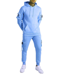 2025ชุดวอร์มลำลองใส่ได้ทั้งชายและหญิงผ้าฟลีซ100% โพลีเอสเตอร์แบบ2-in-1มีฮู้ดสีดำสำหรับฤดูหนาว - Product Image 3