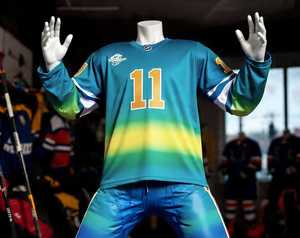 Ropa deportiva Jersey de hockey sobre hielo Calidad Premium Cosido superior Bordado personalizado Antibacteriano Secado rápido Transpirable Unisex Hielo - Product Image 4